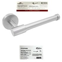 558346 NEW Design House Collection Satin Nickel Wall Mounted Toilet Paper Holder
