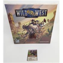 Wild Tiled West Boardgame + Promocard by Dire Wolf SEALED