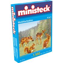 Ministeck Pixel Puzzle (31329): Wild Pets (4in1) 1100 pieces