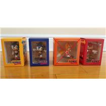 Sonic the Hedgehog Boom8 Series Vol 1 + 2 + 4 pvc figures (set of 3)