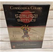 GMT Games Commands & Colors Samurai Battles 2nd Printing 2023 Edition SEALED