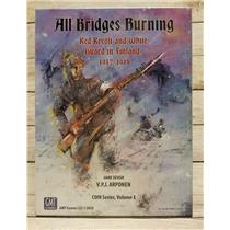 GMT Games All Bridges Burning Red Revolt & White Guard in Finland COIN Vol X MIB