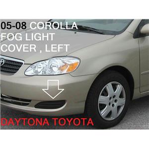 2005 toyota corolla le fog light cover #4