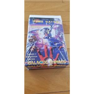 1995 Galactic Empires Series V Time Gates Booster Packs display (36) Sealed