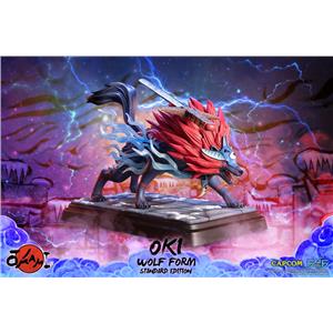 First4Figures Okami - Oki (Wolf Form) Standard Ed Statue SEALED