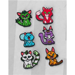 The Isle of Cats: Enamel Pin Set by City of Games - SEALED