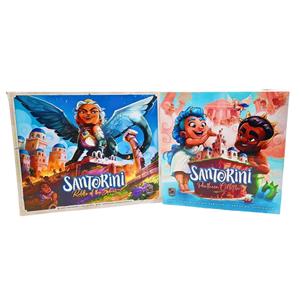 Santorini: KS ALL-IN! Pantheon Edition + Riddle of the Sphinx by Roxley SEALED