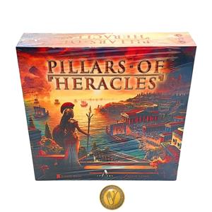 Pillars of Heracles Game + Exclusive Coin Marker by Aperion Games - SEALED