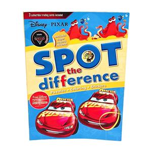 Spot the Difference Puzzles - Coloring - Stickers by Disney Pixar