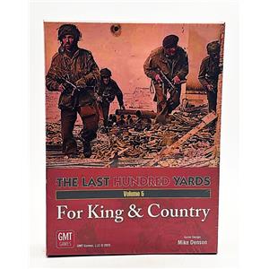 GMT Games The Last Hundred Yards Vol 5 For King & Country SEALED