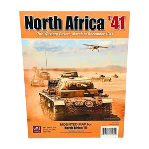 North Africa '41 Mounted Map by GMT Games - SEALED