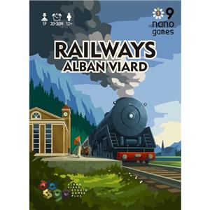 Nano9Games: Railways by Albert Viard Games - SEALED