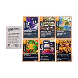 Unmatched Adventures: TMNT Foil Art Promo Cards by Restoration Games - SEALED
