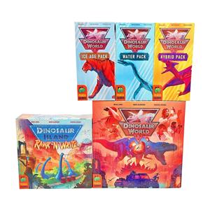 Dinosaur Island Dino Double Feature: The Works by Pandasaurus Games - SEALED