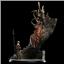 Weta Lord of the Rings Hobbit Master Collection Thranduil on Throne Statue HUGE