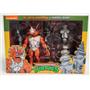 NECA Teenage Mutant Ninja Turtles TMNT Triceraton Infantryman & Roadkill Rodney