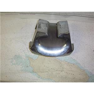 Boaters’ Resale Shop of TX 1310 0105.08 HUGE CHROME BOW CHOCK 6" x 9" x 10"