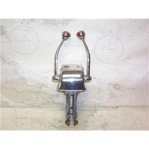 Boaters’ Resale Shop of TX 2111 0222.11 ONGARO DUAL THROTTLE CONTROL ASSEMBLY