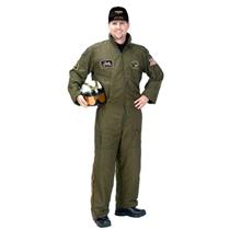 Aeromax Great Quality Armed Forces Pilot Adult Costume Large