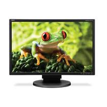 NEC MultiSync EA241WM-BK 24\" Widescreen LCD Monitor with built-in speakers