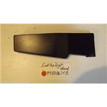 KITCHENAID STOVE 9750367FB End Cap (right Hand)  USED