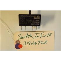 AMANA STOVE 31926702   Switch, Infinite  7.2-8.4a  250v  USED