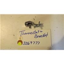 KENMORE DISHWASHER 3369777  thermostat & bracket   used part