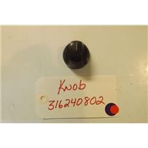 KENMORE STOVE 316240802  knob  USED PART