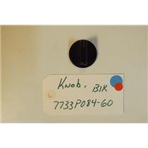 MAGIC CHEF STOVE 7733P084- 60    Knob blk  used