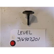 KENMORE STOVE 316407201  316498900  LEVEL  used part