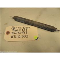 DISHWASHER WD1X1413 WD1X1333 BLUE 30.0 DOOR SPRING USED PART ASSEMBLY