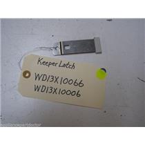 GE DISHWASHER WD13X10066 WD13X10006 LATCH KEEPER USED PART ASSEMBLY