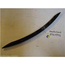 KitchenAid DISHWASHER 8564946 Handle (black) (bad sctratches) USED PART ASSEMBLY