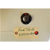 TAPPAN  STOVE 358T141P04    Knob-top El. Sw   USED