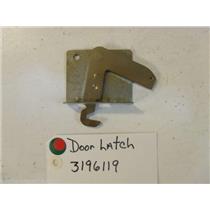 WHIRLPOOL STOVE 3196119  Latch, Door USED PART