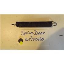 KITCHENAID DISHWASHER 8270020  Spring, Door  used part