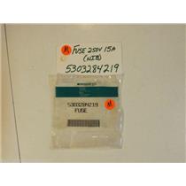 Frigidaire Tappan Microwave  5303284219  Fuse 250v 15a NEW IN BOX