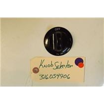 FRIGIDAIRE  STOVE 316054906     Knob-selector    USED