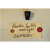 KENMORE STOVE 316246001  316448700  Range oven light rocker switch 2 prong used