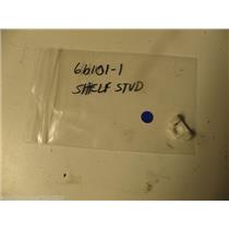 MAYTAG REFRIGERATOR 66101-1 661011 SHELF STUD USED PART ASSEMBLY