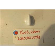 GE STOVE WB03K10083 Knob Warmer USED PART