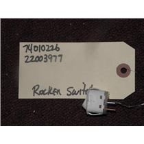 MAYTAG ATLANTIS TOP LOAD WASHER 74010226 22003977 ROCKER SWITCH USED PART