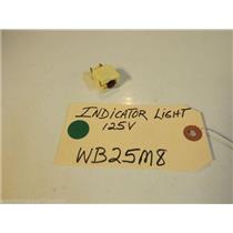 Hotpoint STOVE  WB25M8  Indicator Light 125V used part