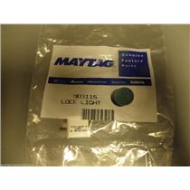 Jenn Air Maytag Washer Dryer 903115 Lock Light w/o lens   NEW IN BOX