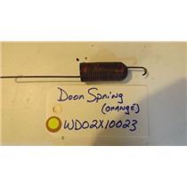GE DISHWASHER WD02X10023 Spring Door orange 18    used part