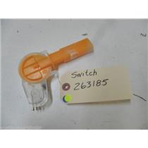 BOSCH DISHWASHER 263185 SWITCH USED PART ASSEMBLY