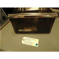REFRIGERATOR WR32X985 VEGETABLE PAN (moist n fresh) (smoke)   USED PART