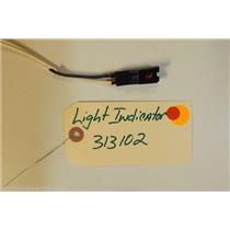 WHIRLPOOL STOVE 313102 Light, Ind.  used