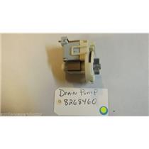 KENMORE  dishwasher  8268460   drain pump USED PART
