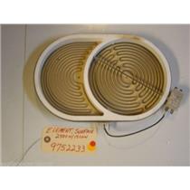 KITCHEN AID  STOVE 9752233  Element, Surface 2500W/1500W  USED